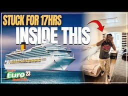 I Spent 17Hrs Inside This Biggest Cruise Ship Of My Life | The Epic Europe Road Trip | Ep - 23