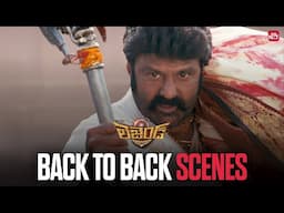 Legend - Back to Back Action Scenes | Balakrishna | Jagapathi Babu | Radhika Apte | Sun NXT