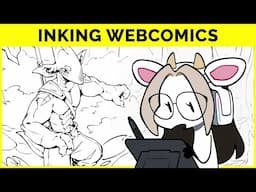 🔴 Digital Inking for COMICS: Clean, Crisp Webcomic Lines