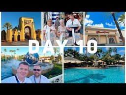 Florida Vlog | Day 10 | Family day at Universal & putting Luke’s mum on VelociCoaster