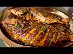 Oven Roasted Fish (Red Snapper)