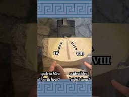 Roman Way of Reading a Sundial