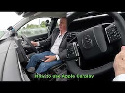 How to delete, pair, set the sat nav and use Apple Carplay in  a 2025 Citroen E C3 Max