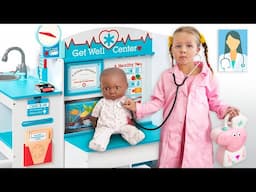 Naomi and her super fun day with Baby Doll