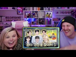 BTS Run Jin EP.31 | Game Master Showdown 1 FT. TXT AND ENHYPEN | Reaction