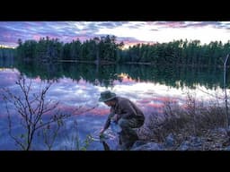 4 Days WILD CAMPING & Fishing in the Remote Wilderness | Canadian Adventure