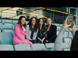 Abbey Holmes hosts Off Script Conversations at the 'G