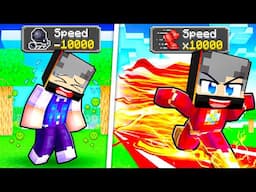 Minecraft but 1 Second = +1 Speed