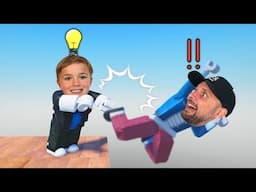 Trolling Dad in Roblox Ultimate Ragdoll Playground