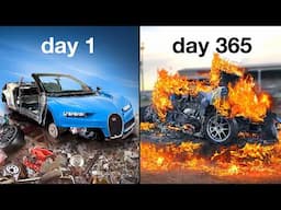 I Built A $2,500,000 Car From Trash, Then Destroyed It
