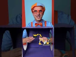 WHAT'S IN THE BOX! Mystery Box Challenge! #shorts #Blippi #Meekah