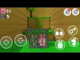 How can I free the car and rescue Capitalos from the trap in Super Bear Adventure? 🚗🐻🔓