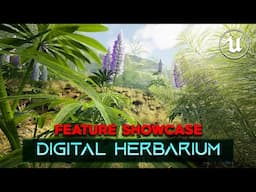 Digital Herbarium for Unreal Engine 5 – Foliage System Showcase