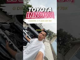 Mobil bekas buat kekuarga yang nyaman pasti INNOVA #innovadiesel #mobilbekas #alirahmantv