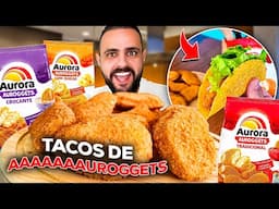 COMO FAZER TACOS CROCANTES DE AAAAUROGGETS | Ana Maria Brogui