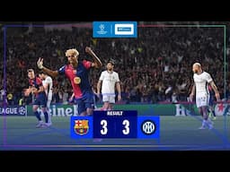Champions League highlights: Barcelona 3-3 Inter Milan