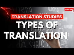 Translation Studies | What is Language? | Types of Translation | Meaning, Context, and Culture