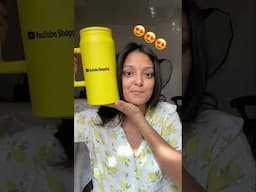 Unboxing *YOUTUBE* goodie bag😍so many cute *GIFTS* 🎁 ✨@YouTubeIndia #unboxing #goodies