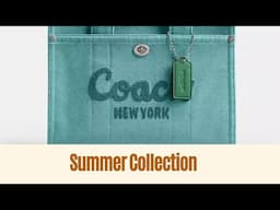 New Coach Summer Favorites‼️Will I Buy Anything❓👜🩵💼💚