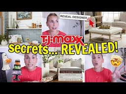 TJ Maxx Secrets You NEED to Know 👀 (money saving HACKS + Halloween sneak peek!)