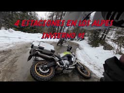 ¿Alpes en moto durante el invierno? Pros y contras