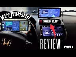 ANÁLISE | MULTIMÍDIA 10'' PORTÁTIL C/ ANDROID AUTO & CARPLAY  | SRNUBI ! Parte 2