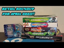 STORES GETTING BETTER?? Retail Roundup Pokemon Card Opening for April 2025!!