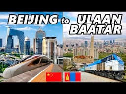 CHINA to MONGOLIA By Train: An EPIC 46 Hour Journey!