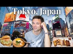 Eating in Tokyo. Japanese Fast Food. KOFFEE MAMEYA. Sukiyabashi Jiro