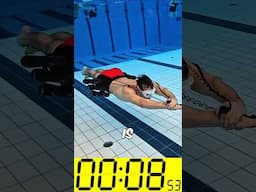 Beating the world swimming record by cheating. #subnado