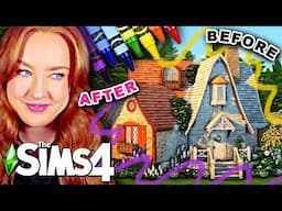 Attempting the Colouring Book Challenge in The Sims 4