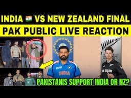 INDIA 🇮🇳 VS NEW ZEALAND 🇳🇿 FINAL CONFIRM | PAKISTANI PUBLIC LIVE REACTION OUTSIDE STADIUM-SA BEAT NZ
