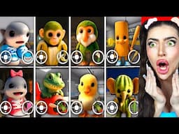 What If BECOME ALL BRAINROT ANIMALS But They All Normal! (Italian Brain Rot BIG BATTLE)