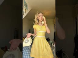 Pretty Little Baby, I hope you do🪻✨ Dress made by me💌 #sewing #sew #vintage #vintageaesthetic