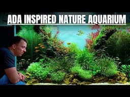 I MADE AN ''ADA INSPIRED'' AQUASCAPE FOR MY FAVOURITE NANO FISH!
