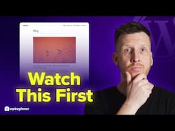 If You’re Still Using the Default WordPress Theme… Watch This First!