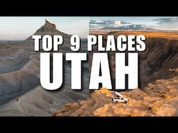 9 MUST VISIT Places in UTAH