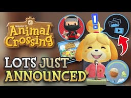 All News JUST ANNOUNCED for Animal Crossing!