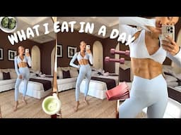 What I Eat In A Day / No Dieting, No Starving: How I Stay Fit + WISKII try on | Vita Sidorkina