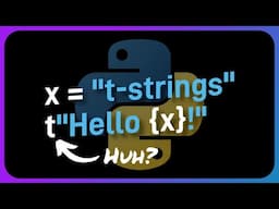 Python's new T-STRINGS (template strings)