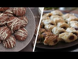 Aïd : 2 Gâteaux Inratables ! Ghribas sablés au Chocolat & moelleux Amandes-Dattes (Sans Gluten)