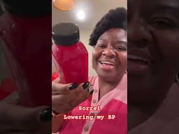 Sorrel Tea to lower my blood pressure | Hypertension is a silent ki$$er #heartdisease #hypertensive