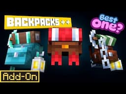 This Minecraft Backpack Add-On Changes EVERYTHING! (Backpacks++ Review)