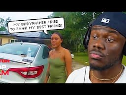 BABY MOTHER JEALOUS HER BABY FATHER WAS GONNA SLEEP WITH HER FRIEND