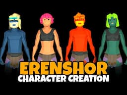 Erenshor Character Creation (Male & Female, Full Customization, All Options, Classes, More!)
