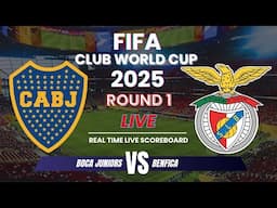 Boca Juniors Vs Benfica Live Scores: FIFA Club World Cup 2025 Round 1