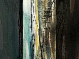 DIY Tinted Charcoal Watercolor #watercolor #charcoal #mixedmedia #art