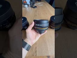 Ironglass Helios 44-2 cinema lens.