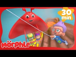 Lava Island Adventure! | 30 MINUTES of Morphle Magic Pet Cartoons for Kids