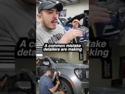 Pro Detailers Need To Avoid This! #detailing